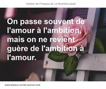 Citations François de La Rochefoucauld