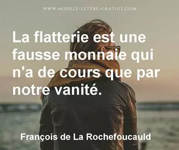 Citation de François de La Rochefoucauld