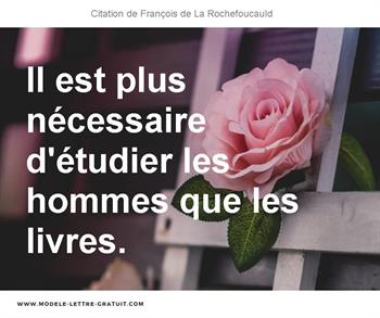 Citations François de La Rochefoucauld