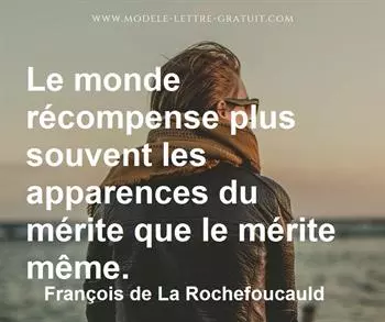 Citation de François de La Rochefoucauld