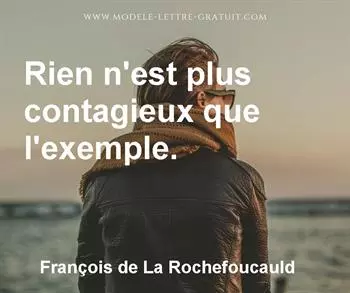 Citation de François de La Rochefoucauld
