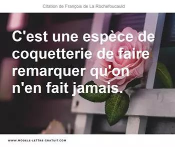 Citations François de La Rochefoucauld