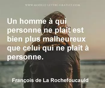 Citation de François de La Rochefoucauld