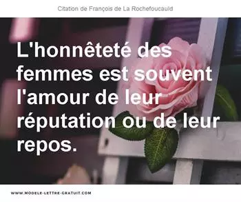 Citations François de La Rochefoucauld