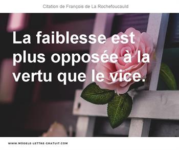 Citations François de La Rochefoucauld