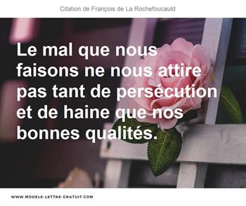 Citations François de La Rochefoucauld
