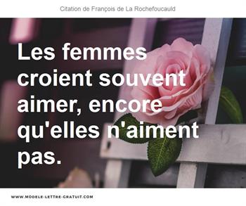 Citations François de La Rochefoucauld