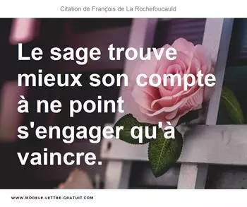 Citations François de La Rochefoucauld