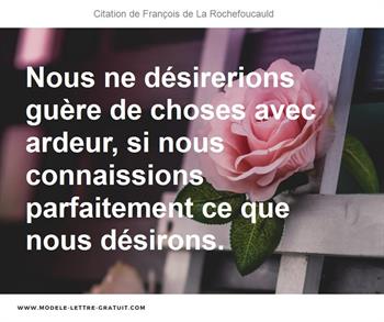 Citations François de La Rochefoucauld
