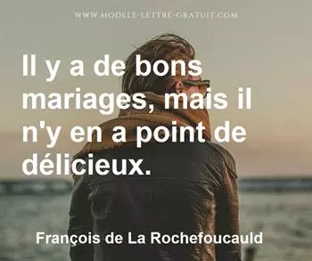 Citation de François de La Rochefoucauld