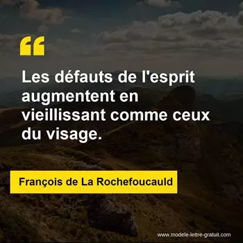 Citation François de La Rochefoucauld