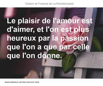 Citations François de La Rochefoucauld