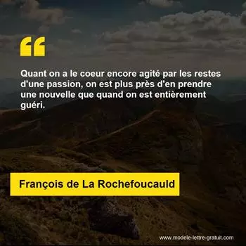 Citation François de La Rochefoucauld