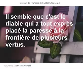 Citations François de La Rochefoucauld