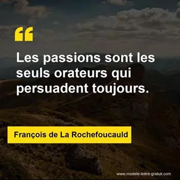 Citation François de La Rochefoucauld