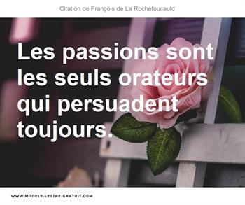 Citations François de La Rochefoucauld