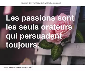 Citations François de La Rochefoucauld