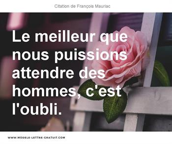 Citations François Mauriac