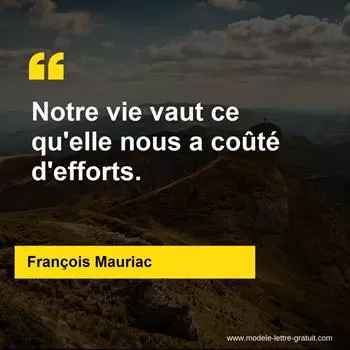 Citation François Mauriac