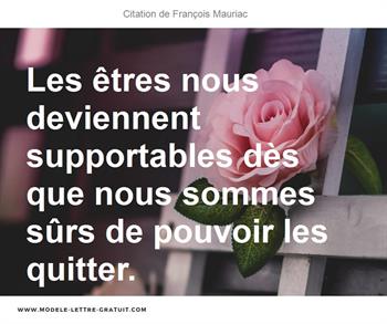 Citations François Mauriac