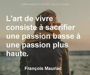 Citation de François Mauriac