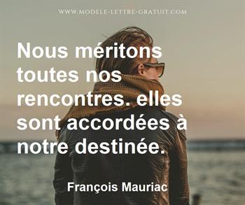 Citation de François Mauriac