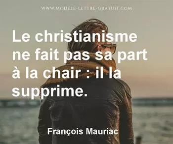 Citation de François Mauriac
