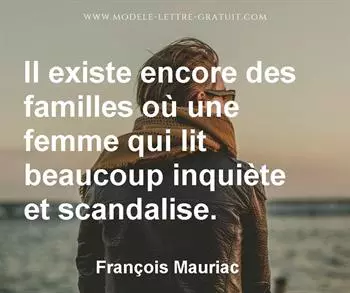 Citation de François Mauriac