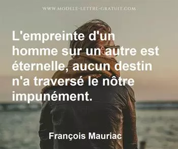 Citation de François Mauriac