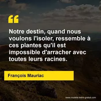 Citation François Mauriac
