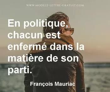 Citation de François Mauriac