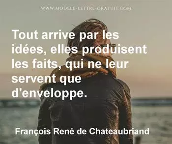 Citation de François René de Chateaubriand