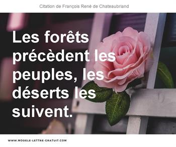 Citations François René de Chateaubriand