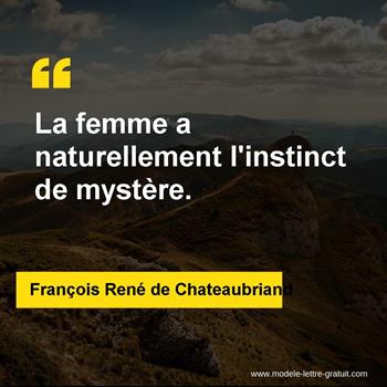 Citations François René de Chateaubriand
