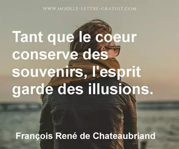 Citation de François René de Chateaubriand