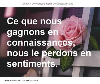 Citations François René de Chateaubriand