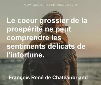 Citation de François René de Chateaubriand