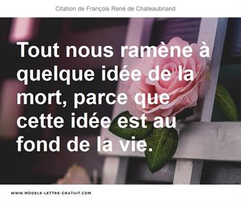 Citations François René de Chateaubriand