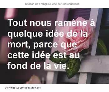 Citations François René de Chateaubriand