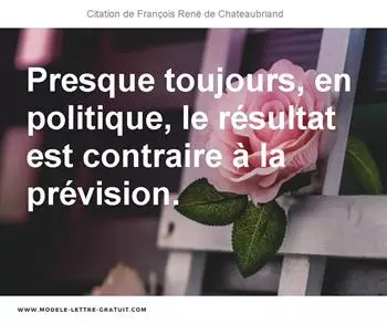 Citations François René de Chateaubriand