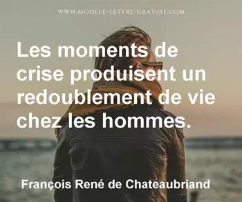 Citation de François René de Chateaubriand