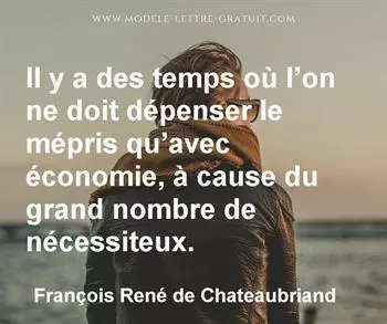 Citation de François René de Chateaubriand
