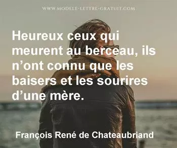 Citation de François René de Chateaubriand