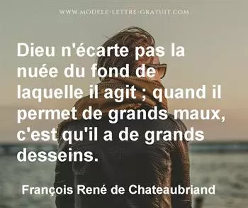 Citation de François René de Chateaubriand