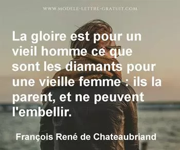 Citation de François René de Chateaubriand