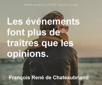 Citation de François René de Chateaubriand