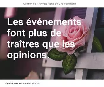 Citations François René de Chateaubriand