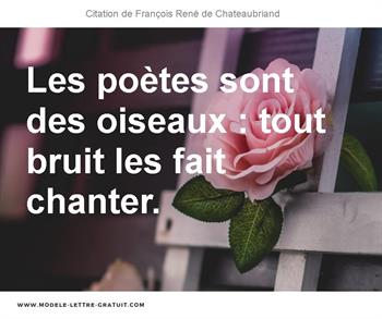Citations François René de Chateaubriand