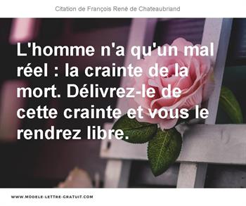 Citations François René de Chateaubriand