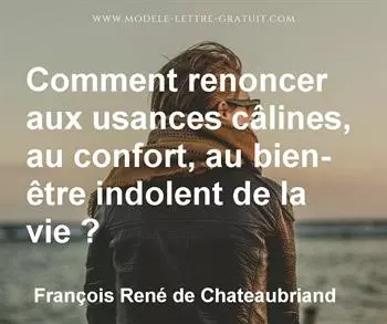 Citation de François René de Chateaubriand